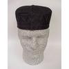 Black Embroidered Kufi Hat