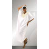 White with Gold Embroidery Kaftan
