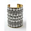 Silver Studded Long Cuff