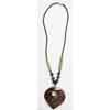 Kenyan Beaded Giraffe Pendant Necklace