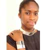Two-Tone Silver Chocker Set