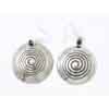Silver Tuareg Spiral Earrings